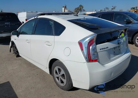 2012 Toyota Prius Three from USA, damaged, VIN JTDKN3DU2C5404689